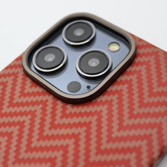 Ragnord Orange Carbon Fiber | iPhone 15