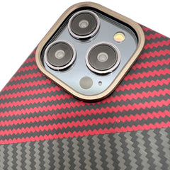 Ragnord RED & BLACK Carbon Fiber | iPhone 15